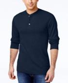 Club Room Men's Solid Henley, Only At Macy's