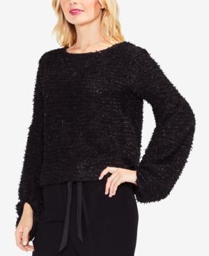 Vince Camuto Eyelash Bubble-sleeve Sweater