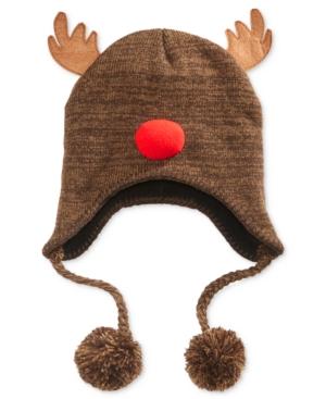 American Rag Men's Reindeer Trapper Hat, Only At Macy's