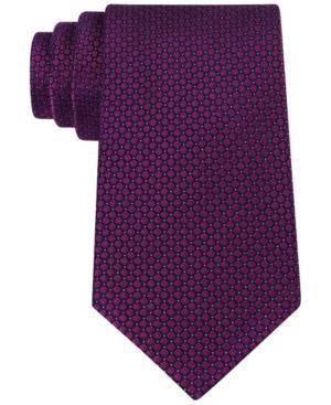 Calvin Klein Extra Long Micro Solid Slim Tie