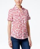 Karen Scott Printed Shirt, Only At Macy's