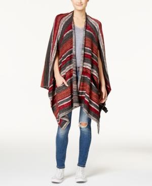 Volcom Juniors' Head Honcho Printed Poncho