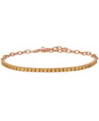 Le Vian Cinnamon Citrine (2 Ct.t.w.) Adjustable Bracelet Set In 14k Rose Gold