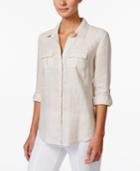 Charter Club Linen Shirt, Only At Macy's