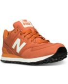 New Balance Women's 574 Waxed Canvas Casual Sneakers From Finish Line