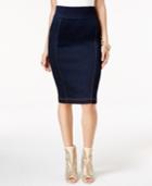 Thalia Sodi Denim Pencil Skirt, Created For Macy's