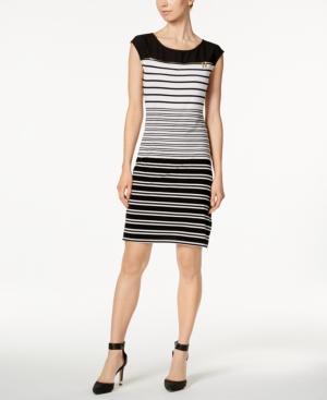 Calvin Klein Zipper-trim T-shirt Dress