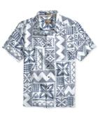 Quiksilver Waterman Men's Allover Printed Button-front Shirt