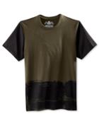 American Rag Men's Elongated Pieced Graphic-print T-shirt, Only At Macy's