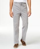 Tasso Elba Men's Island End-on-end Drawstring Pants, Only At Macy's