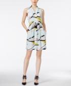 Bar Iii Printed Surplice Dress, Only At Macy's