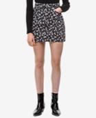 Calvin Klein Jeans Cotton Floral-print Denim Skirt