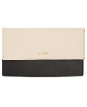 Kate Spade New York Brennan Mini Saffiano Leather Crossbody Wallet