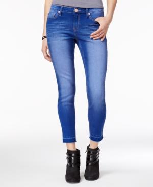 Rampage Juniors' Sophie Maiden Wash Skinny Ankle Jeans