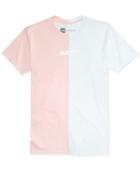 Young & Reckless Men's Half Hearted Colorblocked Graphic-print Logo T-shirt