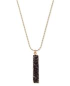 Inc International Concepts Druzy Crystal Bar Necklace, Only At Macy's