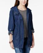 American Rag Hooded Denim Parka, Only At Macy's