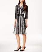 Style & Co. Striped Sweater Dress, Only At Macy's