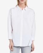 Calvin Klein Jeans Cotton Lattice-trim Shirt