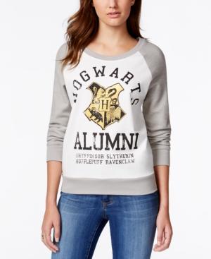 Bioworld Juniors' Hogwarts Graphic Sweatshirt