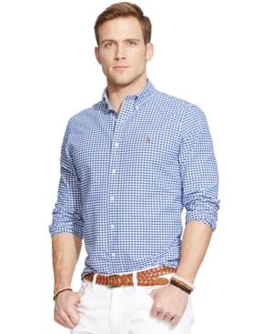 Polo Ralph Lauren Men's Long-sleeve Multi-striped Oxford Shirt