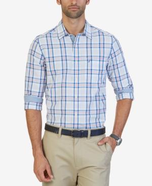Nautica Men's Classic-fit Delft Plaid Shirt