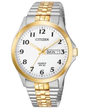 Citizen Men's Quartz Two-tone Stainless Steel Bracelet Watch 38mm