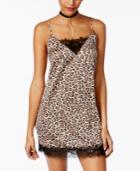 Material Girl Juniors' Lace-trim Slip Dress, Created For Macy's