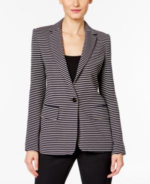 Weekend Max Mara Fanfara Striped One-button Blazer