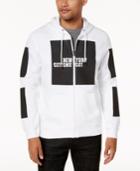 Inc International Concepts Men's Zip-front Graphic Print Hoodie, Created For Macy's