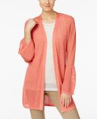 Calvin Klein Bell-sleeve Cardigan