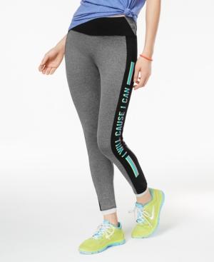 Energie Active Juniors' Graphic Colorblocked Leggings