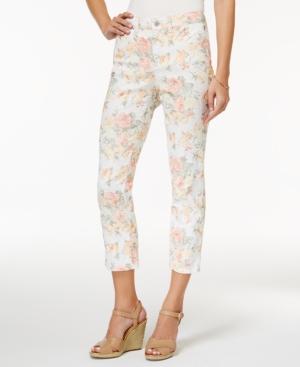 Charter Club Bristol Jacquard Capri Jeans, Only At Macy's