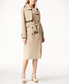 J.o.a. Double-breasted Trench Coat
