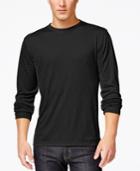 Tasso Elba Ribbed Long-sleeve T-shirt, Only At Macy's