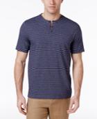Tasso Elba Men's Calpini Striped Henley