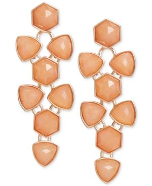 Vera Bradley Convertible Stone Drop Earrings
