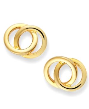 Giani Bernini 24k Gold Over Sterling Silver Earrings, Circle Stud Earrings