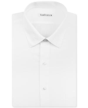 Van Heusen Men's Classic-fit Non-iron Herringbone Dress Shirt
