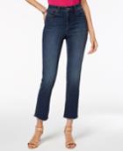 Style & Co Cropped High-rise Straight-leg Jeans, Created For Macy's