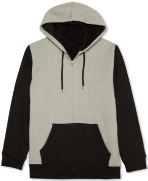 Jem Men's Colorblocked Zip-front Hoodie With Pockets