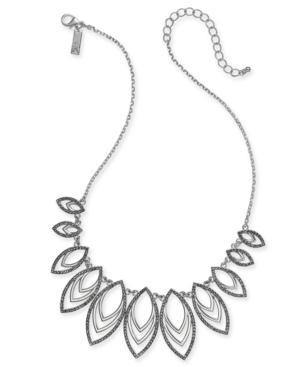I.n.c. Navette Statement Necklace, 18 + 3 Extender, Created For Macy's