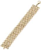 Interlocking Chain Bracelet In 14k Gold