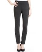Nydj Jody Straight-leg Ponte-knit Pull-on Pants