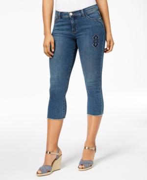 Lee Kyla Frayed Capri Jeans