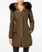 1 Madison Expedition Fox-fur-trim Hooded Parka