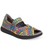 Bare Traps Ivette Peep-toe Mary Jane Flats Women's Shoes