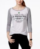Ntd Juniors' St. Patrick's Graphic Baseball T-shirt