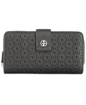 Giani Bernini Softy Perforated All-in-one Wallet, Only At Macy's