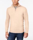 Weatherproof Men's Big And Tall Quarter-zip Sweater, Classic Fit